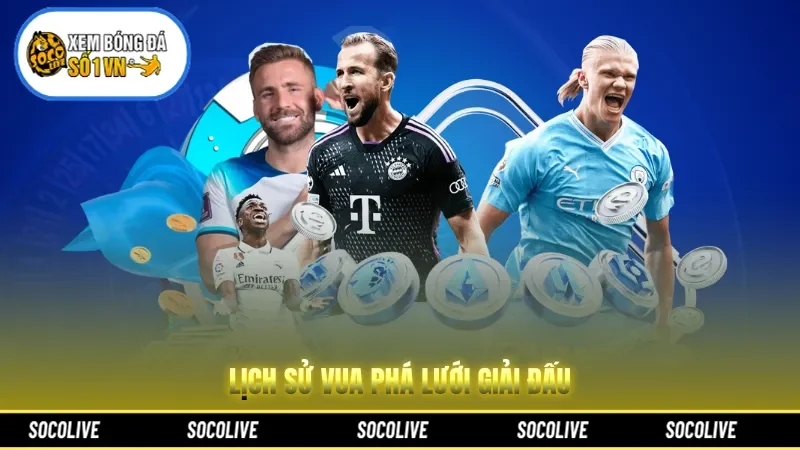 Lịch sử Vua phá lưới giải đấu